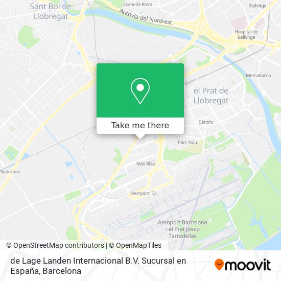 de Lage Landen Internacional B.V. Sucursal en España map