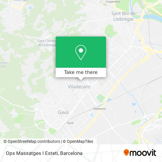 Ops Massatges I Esteti map