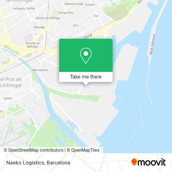 Naeko Logistics map