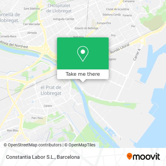 Constantia Labor S.L. map