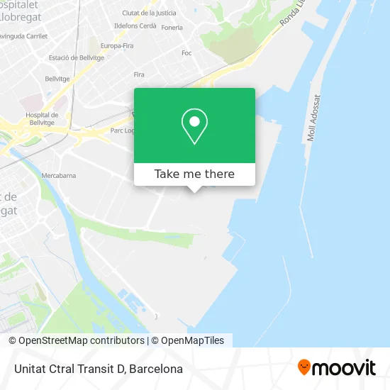 Unitat Ctral Transit D map