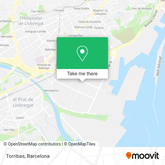 Torribas map