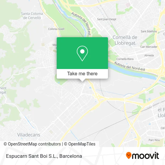 Espucarn Sant Boi S.L. map
