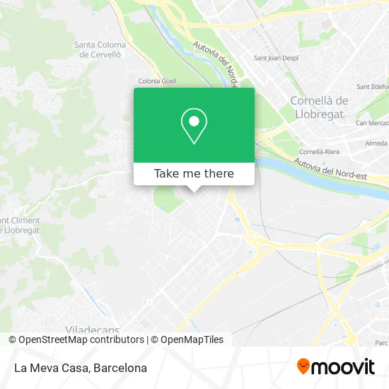 La Meva Casa map