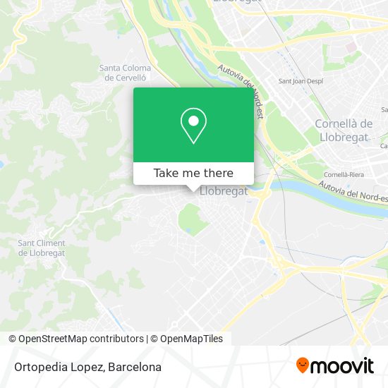 mapa Ortopedia Lopez