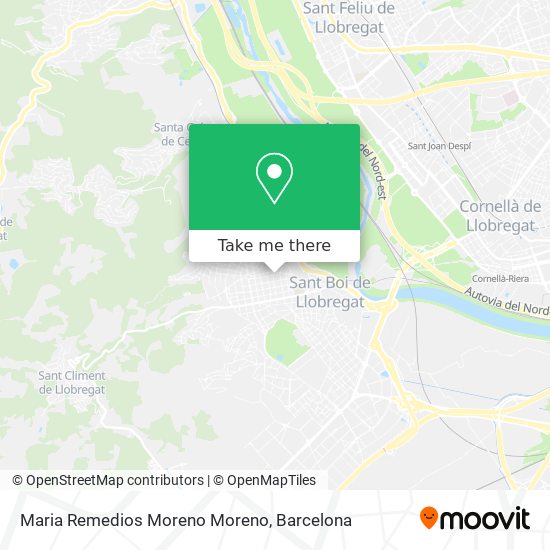 Maria Remedios Moreno Moreno map