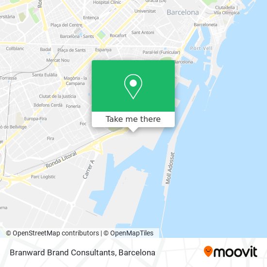 Branward Brand Consultants map