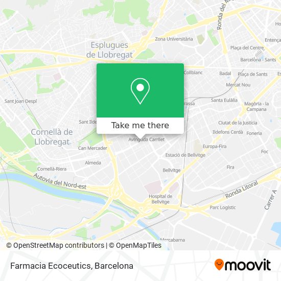 Farmacia Ecoceutics map