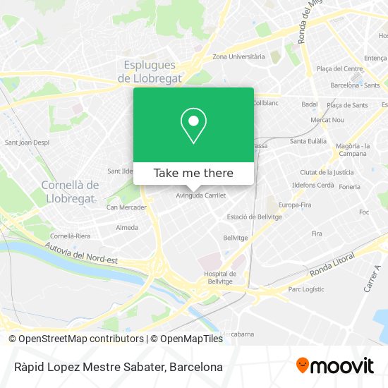 Ràpid Lopez Mestre Sabater map