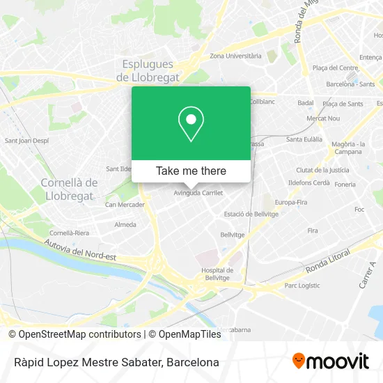 Ràpid Lopez Mestre Sabater map