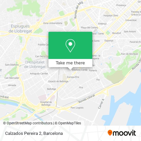 Calzados Pereira 2 map