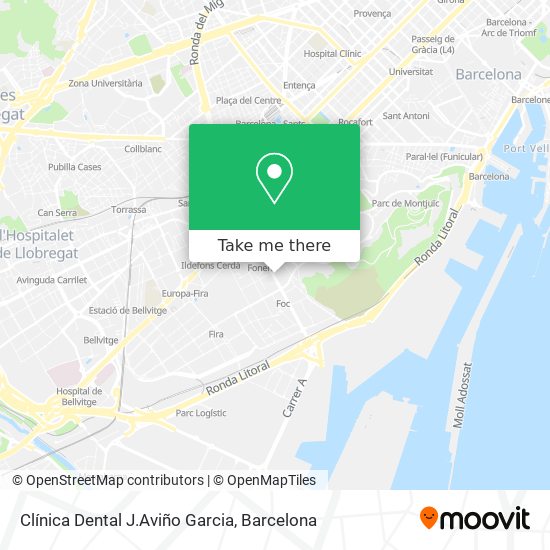Clínica Dental J.Aviño Garcia map