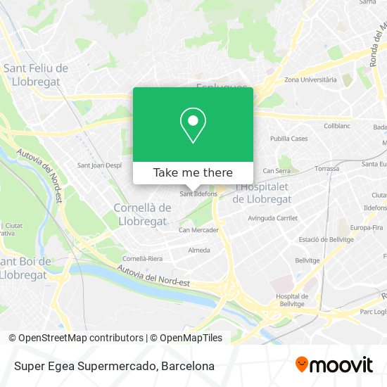 Super Egea Supermercado map
