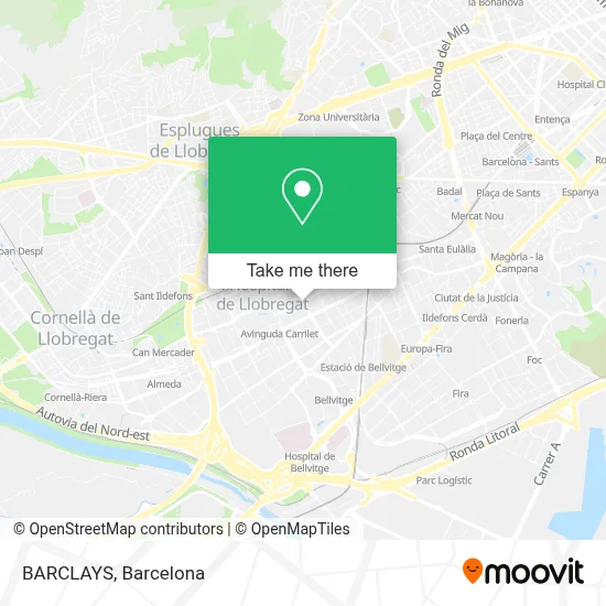 BARCLAYS map