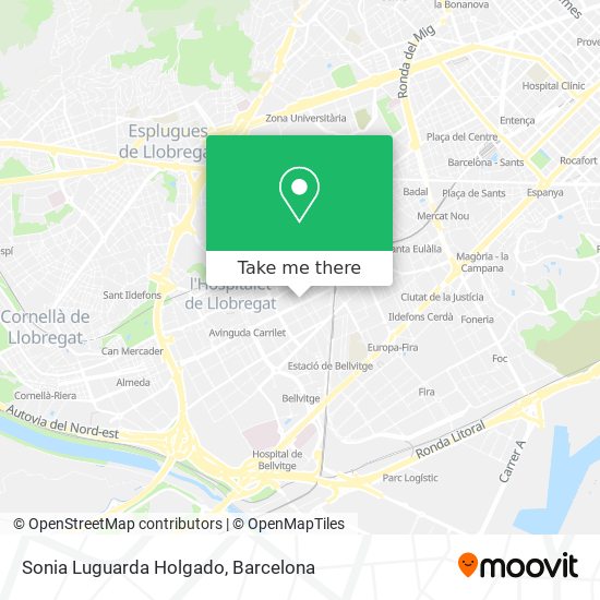 Sonia Luguarda Holgado map