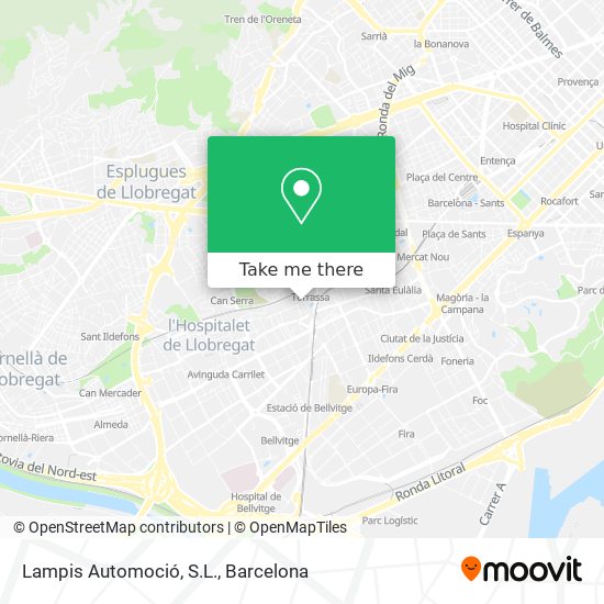 Lampis Automoció, S.L. map