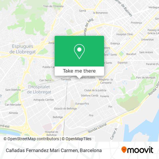 Cañadas Fernandez Mari Carmen map