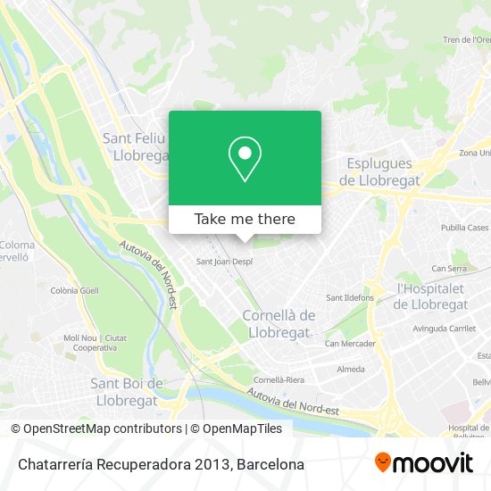 Chatarrería Recuperadora 2013 map