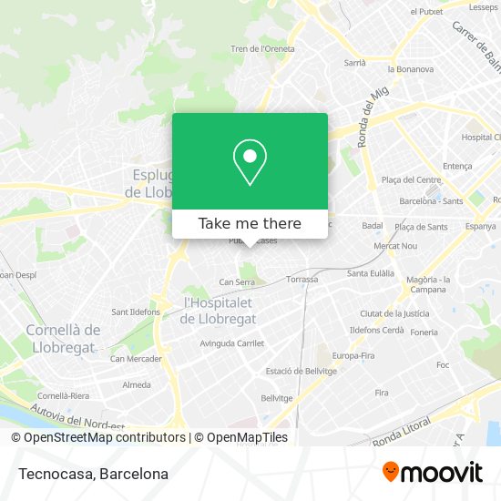 Tecnocasa map