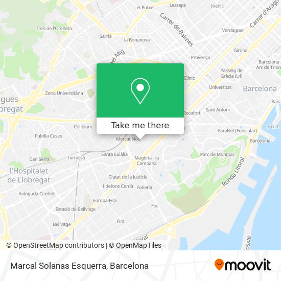 Marcal Solanas Esquerra map