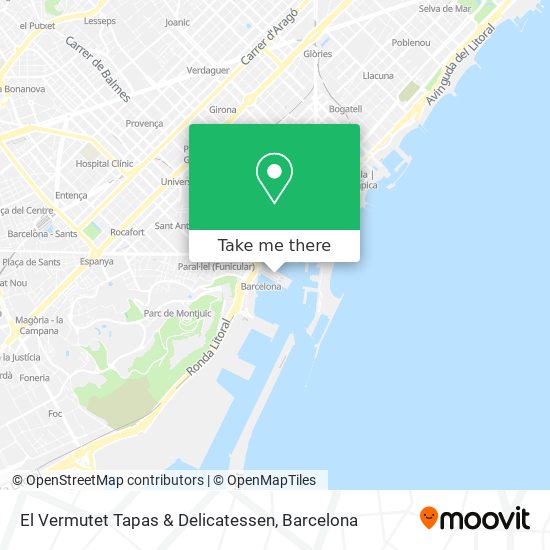 El Vermutet Tapas & Delicatessen map