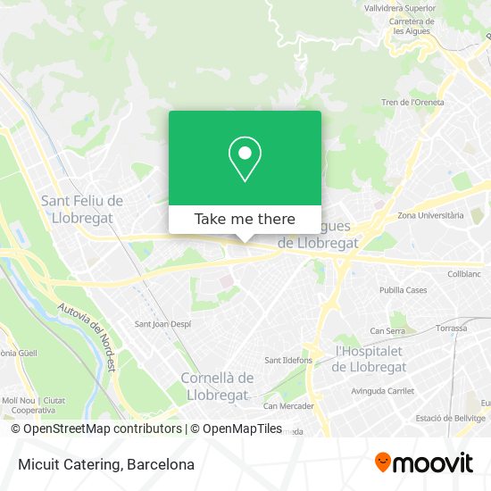 Micuit Catering map