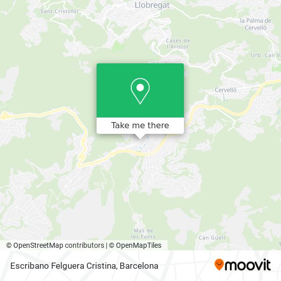 Escribano Felguera Cristina map