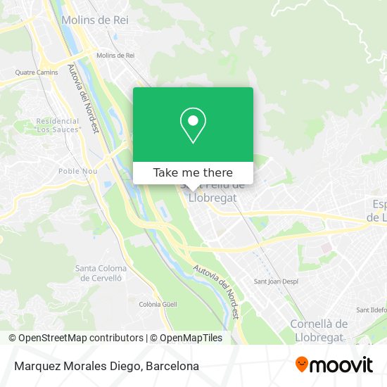 Marquez Morales Diego map