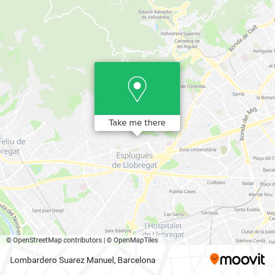 Lombardero Suarez Manuel map