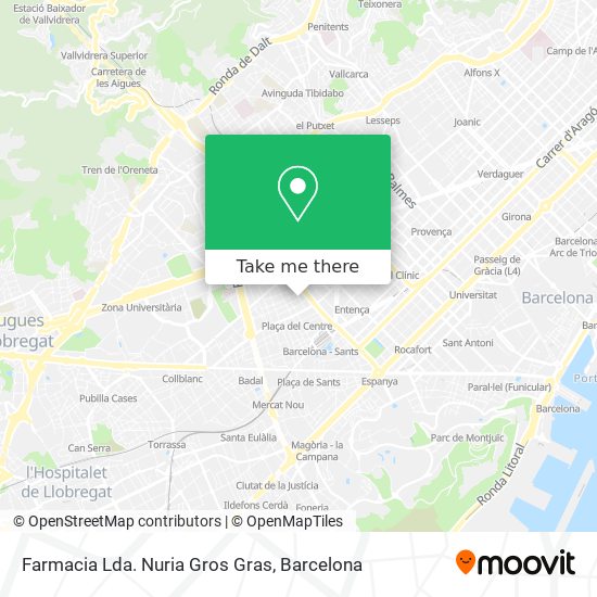 Farmacia Lda. Nuria Gros Gras map