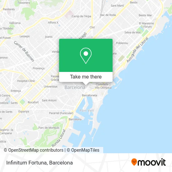 Infinitum Fortuna map