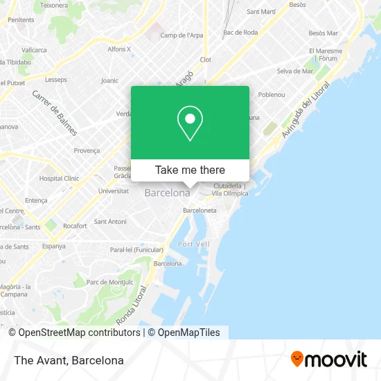 The Avant map