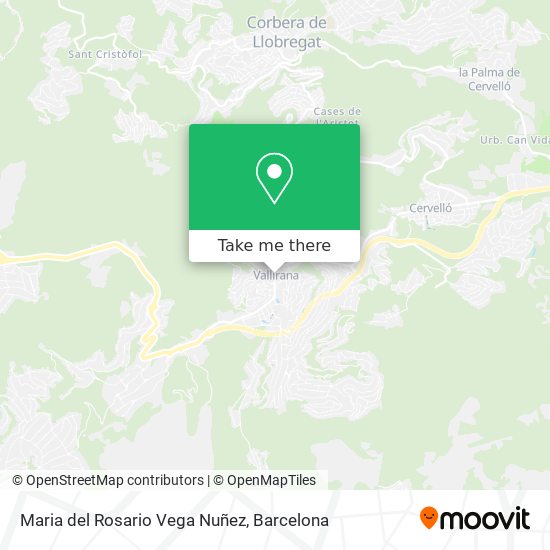 Maria del Rosario Vega Nuñez map