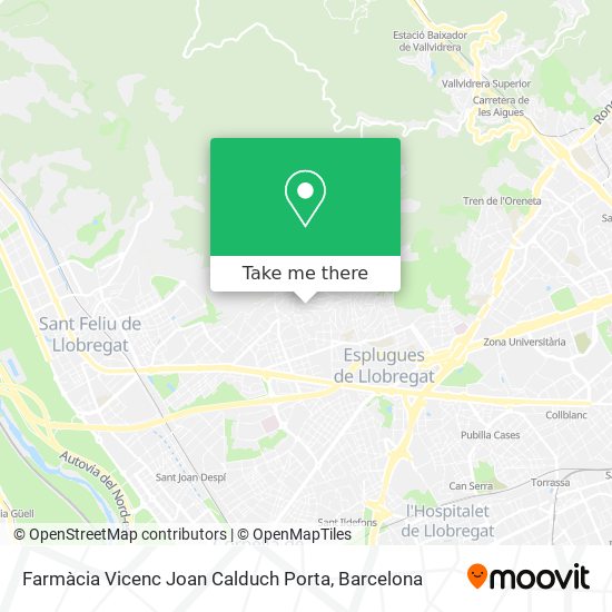Farmàcia Vicenc Joan Calduch Porta map
