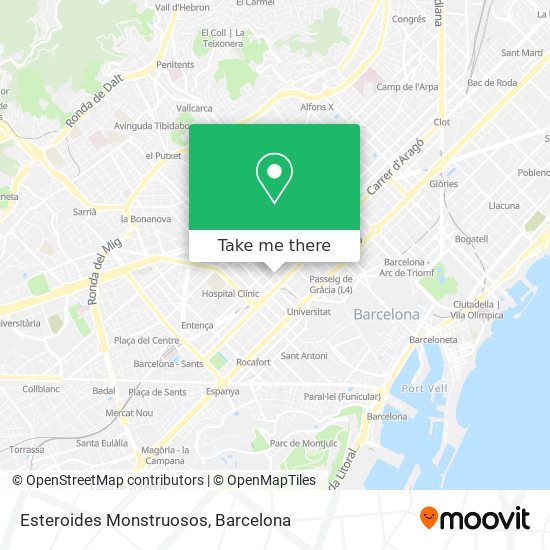 Esteroides Monstruosos map