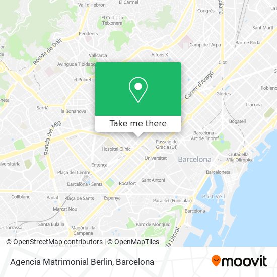 Agencia Matrimonial Berlin map