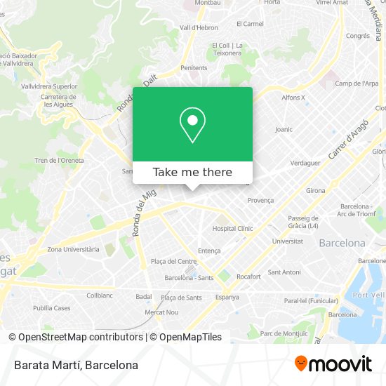 Barata Martí map