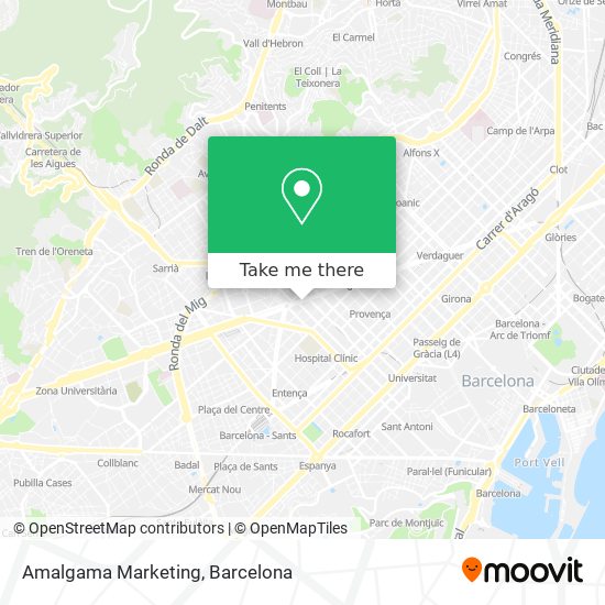 Amalgama Marketing map