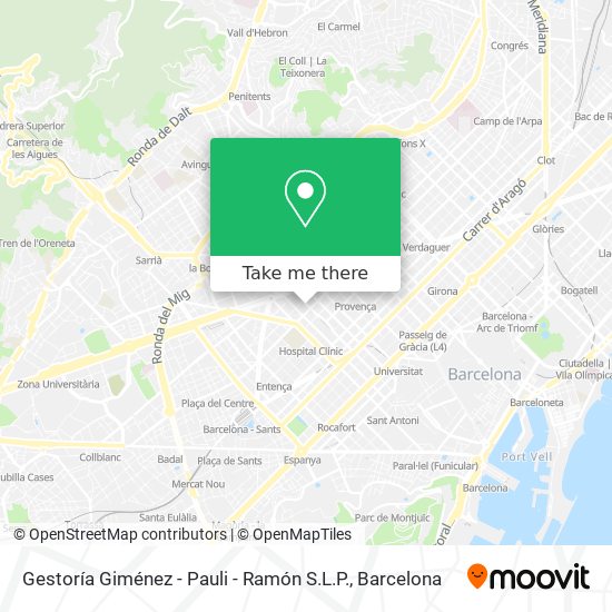 Gestoría Giménez - Pauli - Ramón S.L.P. map