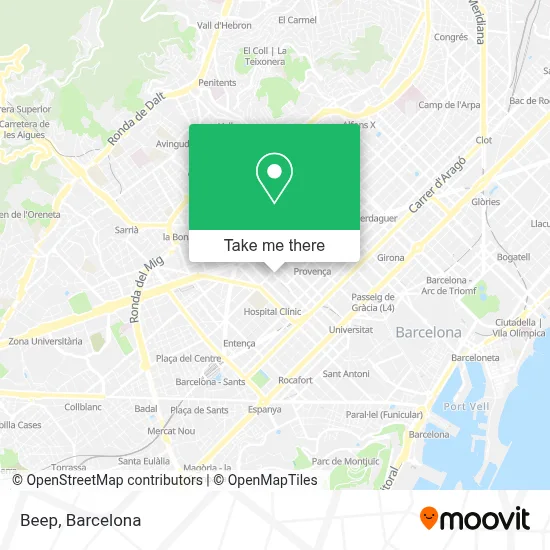 Beep map