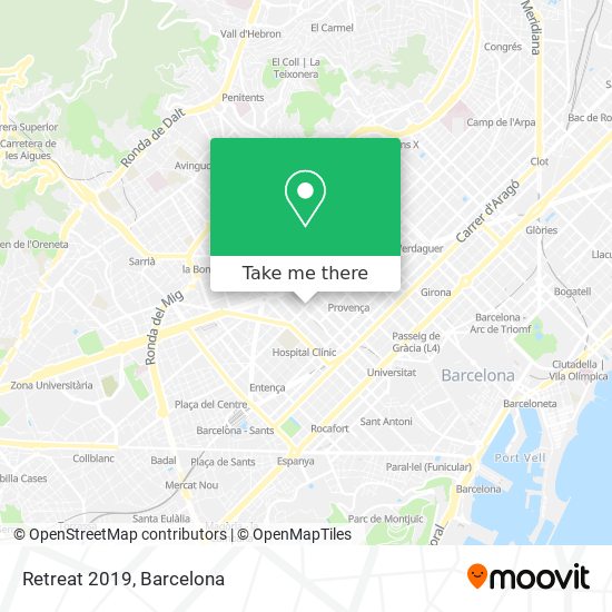 Retreat 2019 map