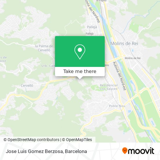 Jose Luis Gomez Berzosa map