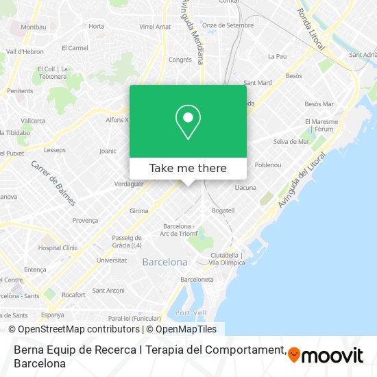 Berna Equip de Recerca I Terapia del Comportament map
