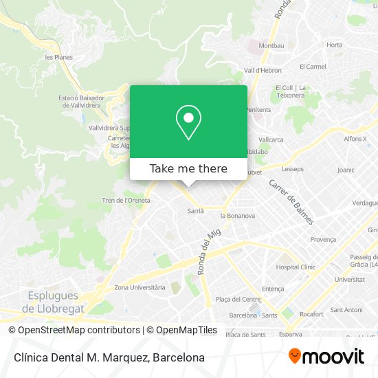 Clínica Dental M. Marquez map