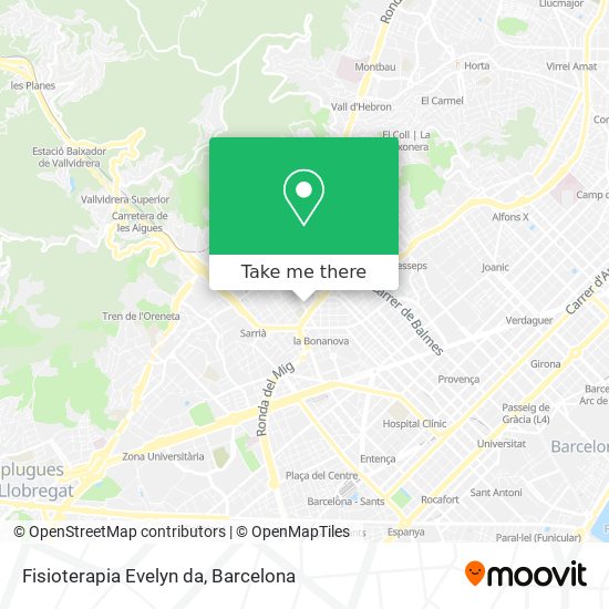 Fisioterapia Evelyn da map