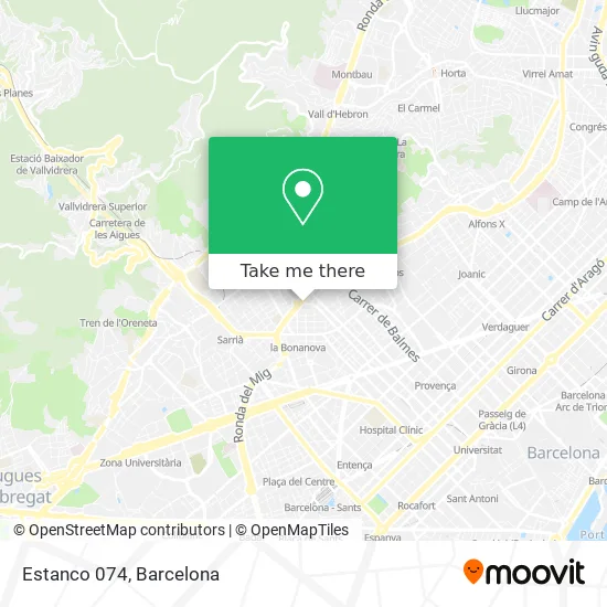 Estanco 074 map