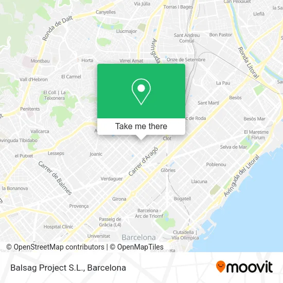 Balsag Project S.L. map