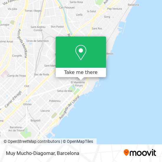 Muy Mucho-Diagomar map