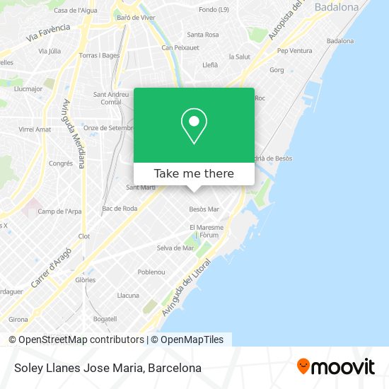 Soley Llanes Jose Maria map
