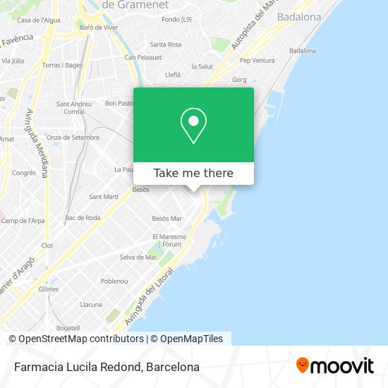 Farmacia Lucila Redond map